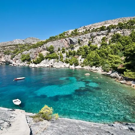 In With Terrace, Air Conditioning, Wi-fi, Dishwasher Apartment Hvar Town